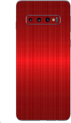 Vcare GadGets Samsung Galaxy S10 Plus Mobile Skin(Red)