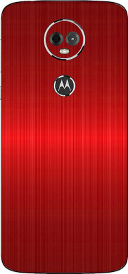 Vcare GadGets Motorola Moto E5 Plus Mobile Skin(Red)