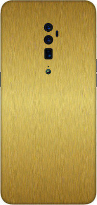 Vcare GadGets OPPO Reno 10x Zoom Mobile Skin(Gold)