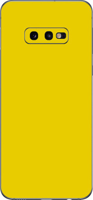 Vcare GadGets Samsung Galaxy S10E Mobile Skin(Yellow)