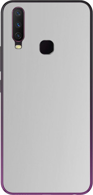 Vcare GadGets Vivo Y17 Mobile Skin(Silver)
