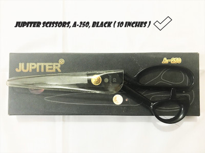 JUPITER A-250 Scissors(Set of 1, Black)