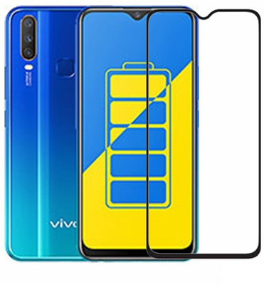 ISTAMBH Edge To Edge Tempered Glass for Vivo Y17 2019(Pack of 1)