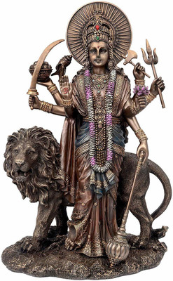 vrindavan shopi Decorative Showpiece  -  28 cm(Marble, Brown)