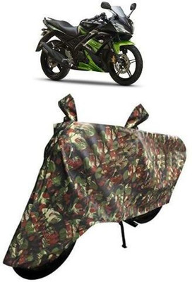 TOO GOOD Waterproof Two Wheeler Cover for Yamaha(YZF R15 S, Multicolor)