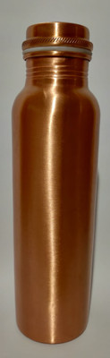 Neel Kamal SEAMLESS COPPER BOTTLE 1000 ml Bottle(Pack of 1, Brown)