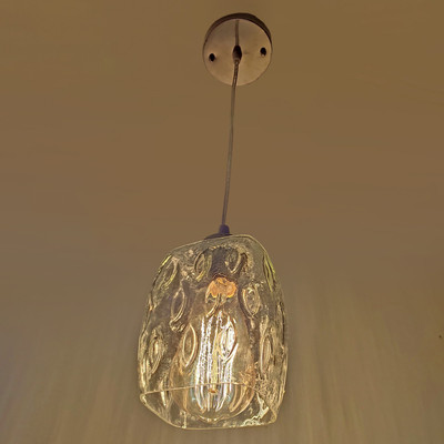 PR Prashant Ceiling Decorative Hanging Pendant Light (Clear) Pendant Lamp Ceiling Lamp(Clear)