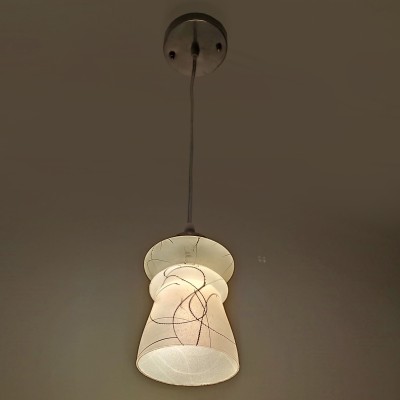 PR Prashant Fancy Decorative Ceiling Pendant Light (White) Pendants Ceiling Lamp(White)