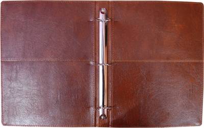 Royal stationary rexine, (faux leather) Ring lock menu card/ Ring Binder