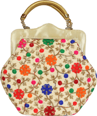 Fancy Walas Women Beige Hand-held Bag