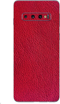 Vcare GadGets Samsung Galaxy S10 Plus Mobile Skin(Red)