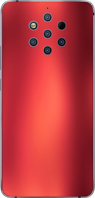 Vcare GadGets Nokia 9 Pure View Mobile Skin(Red)
