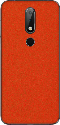Vcare GadGets Nokia 6.1 Plus Mobile Skin(Orange)