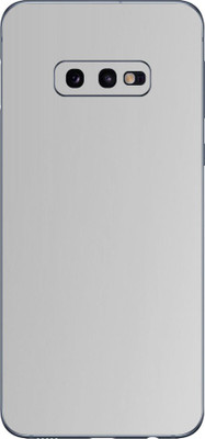 Vcare GadGets Samsung Galaxy S10E Mobile Skin(Silver)