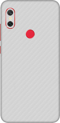 Vcare GadGets Mi Redmi Note 6 Pro Mobile Skin(White)