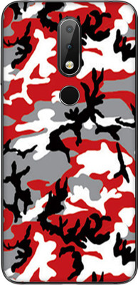 Vcare GadGets Nokia 6.1 Plus Mobile Skin(Multicolor)