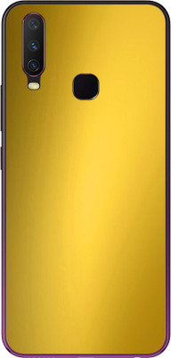 Vcare GadGets Vivo Y17 Mobile Skin(Gold)
