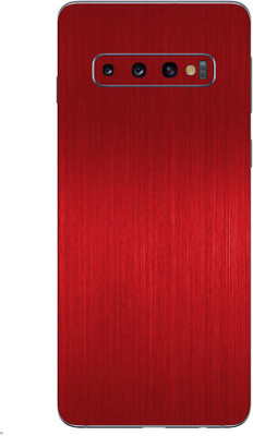 Vcare GadGets Samsung Galaxy S10 Plus Mobile Skin(Red)