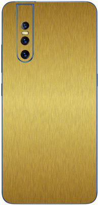 Vcare GadGets Vivo V15 Pro Mobile Skin(Gold)