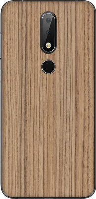 Vcare GadGets Nokia 6.1 Plus Mobile Skin(Wooden)
