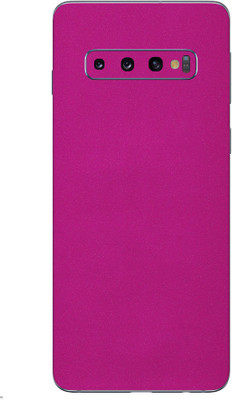 Vcare GadGets Samsung Galaxy S10 Plus Mobile Skin(Pink)