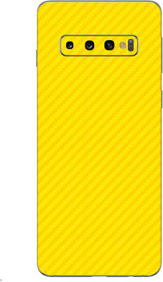 Vcare GadGets Samsung Galaxy S10 Mobile Skin(Yellow)