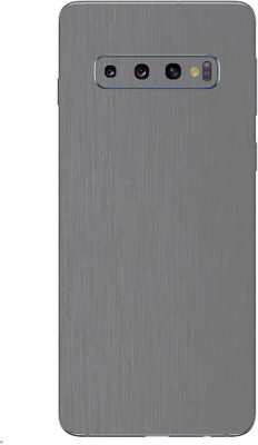 Vcare GadGets Samsung Galaxy S10 Plus Mobile Skin(Silver)