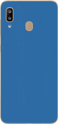 Vcare GadGets Samsung Galaxy A20 Mobile Skin(Blue)