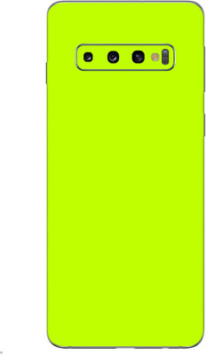 Vcare GadGets Samsung Galaxy S10 Plus Mobile Skin(Olive Green)