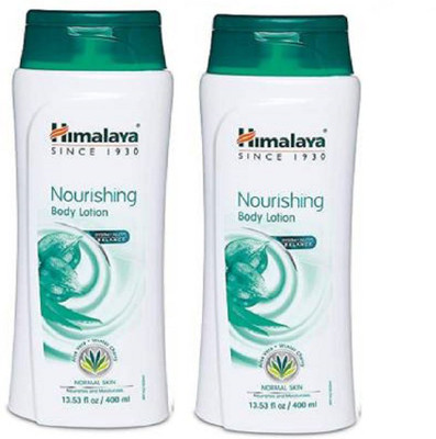 HIMALAYA Nourishing Body Lotion for Normal Skin 400ml pack of 2(800 ml)