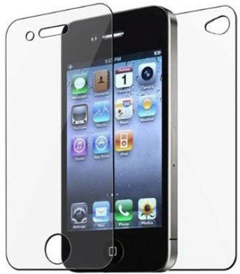 FashionCraft Front and Back Screen Guard for Apple iPhone 4s(Pack of 2)