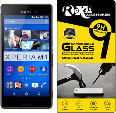 Roxel Impossible Screen Guard for Sony Xperia M4 Aqua Dual(Pack of 1)