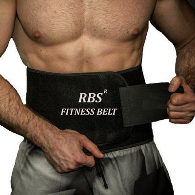 RBS New Heavy FITNESS BELT (3XL SIZE) Slimming Belt(Black)