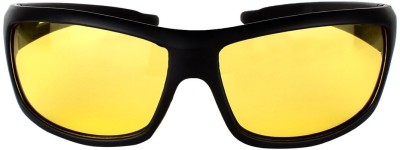 David Martin Round Sunglasses(For Men & Women, Yellow)