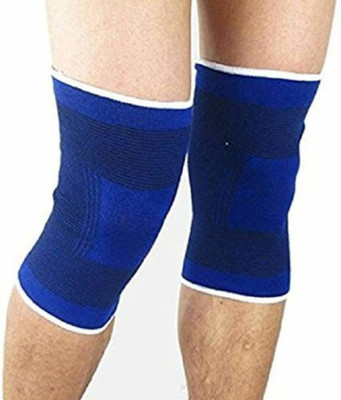AASH ISURGICAL KNEE_SUPPORT_FITNESS_SPORTS__(PROTECT YOUR MUSCLE)_(FREE SIZE) Knee Support(Blue)