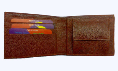 14% OFF on PE Men Casual, Formal Tan Genuine Leather Wallet(3 Card Slots) 14% OFF on PE Men Casual, Formal Tan Genuine Leather Wallet(3 Card Slots)