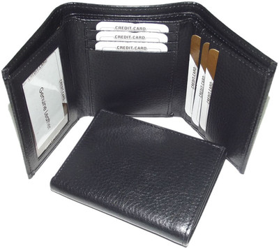 25% OFF on PE Men Casual, Formal Black Artificial Leather Wallet(4 Card Slots) 25% OFF on PE Men Casual, Formal Black Artificial Leather Wallet(4 Card Slots)