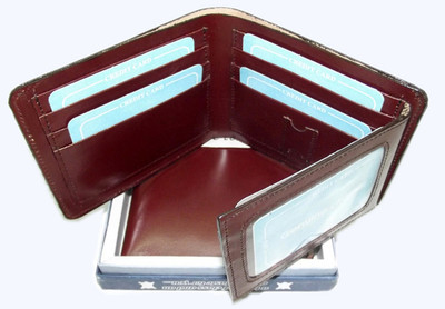 15% OFF on PE Men Casual, Formal Brown Genuine Leather Wallet(9 Card Slots) 15% OFF on PE Men Casual, Formal Brown Genuine Leather Wallet(9 Card Slots)