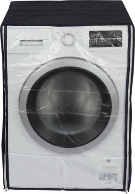 Shreepad Front Loading Washing Machine  Cover(Width: 59 cm, Blue)