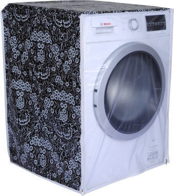 Case Genie Front Loading Washing Machine  Cover(Width: 60 cm, Grey)