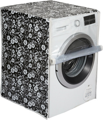 SWASTIK Front Loading Washing Machine  Cover(Width: 60 cm, BLACK)