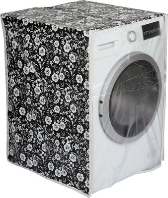 Shreepad Front Loading Washing Machine  Cover(Width: 60 cm, black and white)