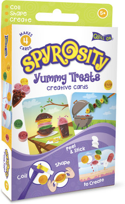 Quill On Spyrosity Yummy Treats – Easy Art & Craft Kit