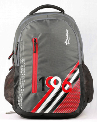 Sanstar GRRD Waterproof School Bag(Red, Grey, 30 L)