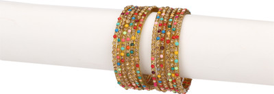 AFAST Glass Bangle Set(Pack of 10)