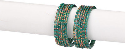 1st Time Stone Bangle Set(Pack of 12)