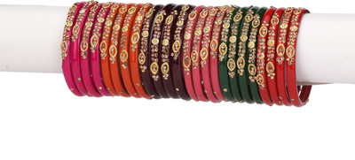 AFAST Glass Bangle Set(Pack of 24)