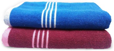 Xy Decor Cotton 400 GSM Bath Towel(Pack of 2)