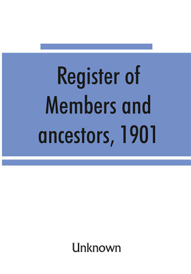 Register of members and ancestors, 1901(English, Paperback, unknown)
