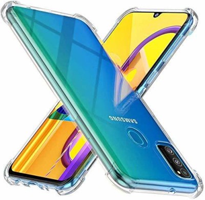 Bodoma Back Cover for Samsung Galaxy M30s (2019) Hybrid(Transparent, Shock Proof, Silicon, Pack of: 1)